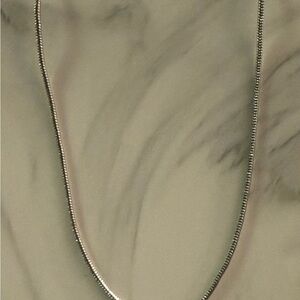 Silver Chain Necklace